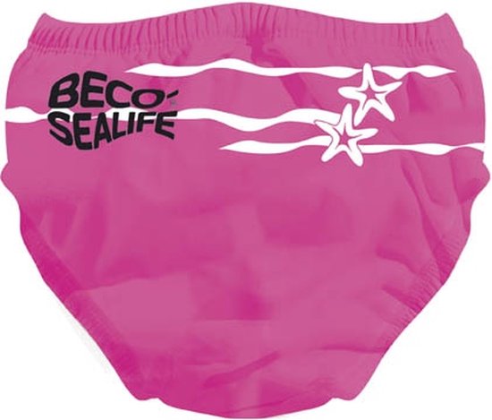 Beco Sealife herbruikbare zwemluier - Zwembroekje Roze effen - Maat M