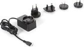 UNIVERSELE LADER MET MICRO-USB-AANSLUITING - 5 VDC - 2.5 A - met 4 reisstekkers