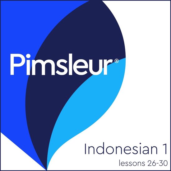 Pimsleur Indonesian Level 1 Lessons 26 30 Pimsleur 9781442339460 Boeken Bol 9222