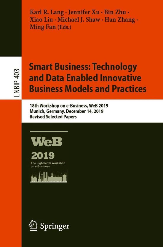 Springer Nature Proceedings Computer Science - Smart Busines ... - cover