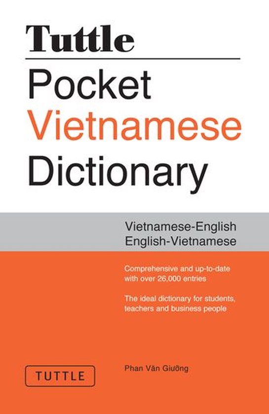 Tuttle Pocket Vietnamese Dictionary - cover