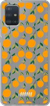 6F hoesje - geschikt voor Samsung Galaxy A52 - Transparant TPU Case - Oranges #ffffff