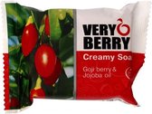 Verry Berry - Creamy Soap Creamy Soap in Cube Goji Berry & Jojoba Oil - 100ML