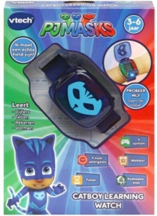 VTech PJ Masks Watch Catboy Multifunctioneel Horloge bol