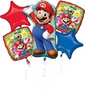 Super Mario Helium Balloons Set 5 pièces vides
