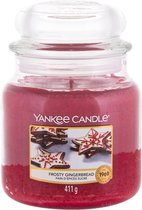 Yankee Candle Medium Jar Geurkaars - Frosty Gingerbread