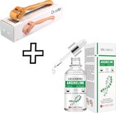 Dr. Roller Dermarollerset 192 titanium naalden met Argireline serum voor het verminderen van rimpels