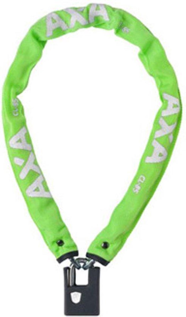 Kettingslot AXA Clinch+ 85cm / ø6mm - groen (winkelverpakking)
