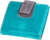 Juscha JU-42185 Portefeuille Mika Turquoise/grijs Dame