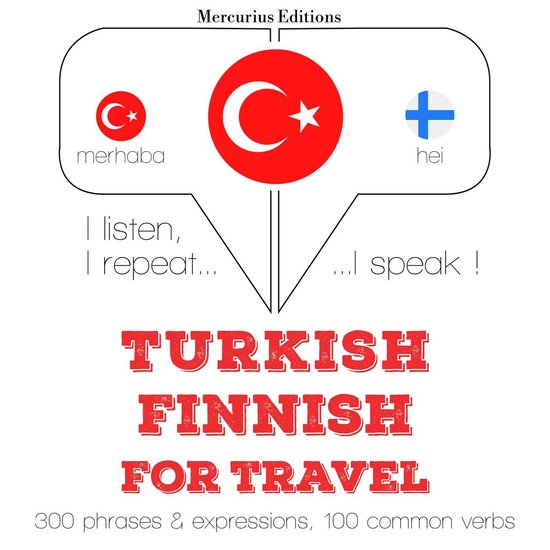Türkçe - Fince: Seyahat için - cover