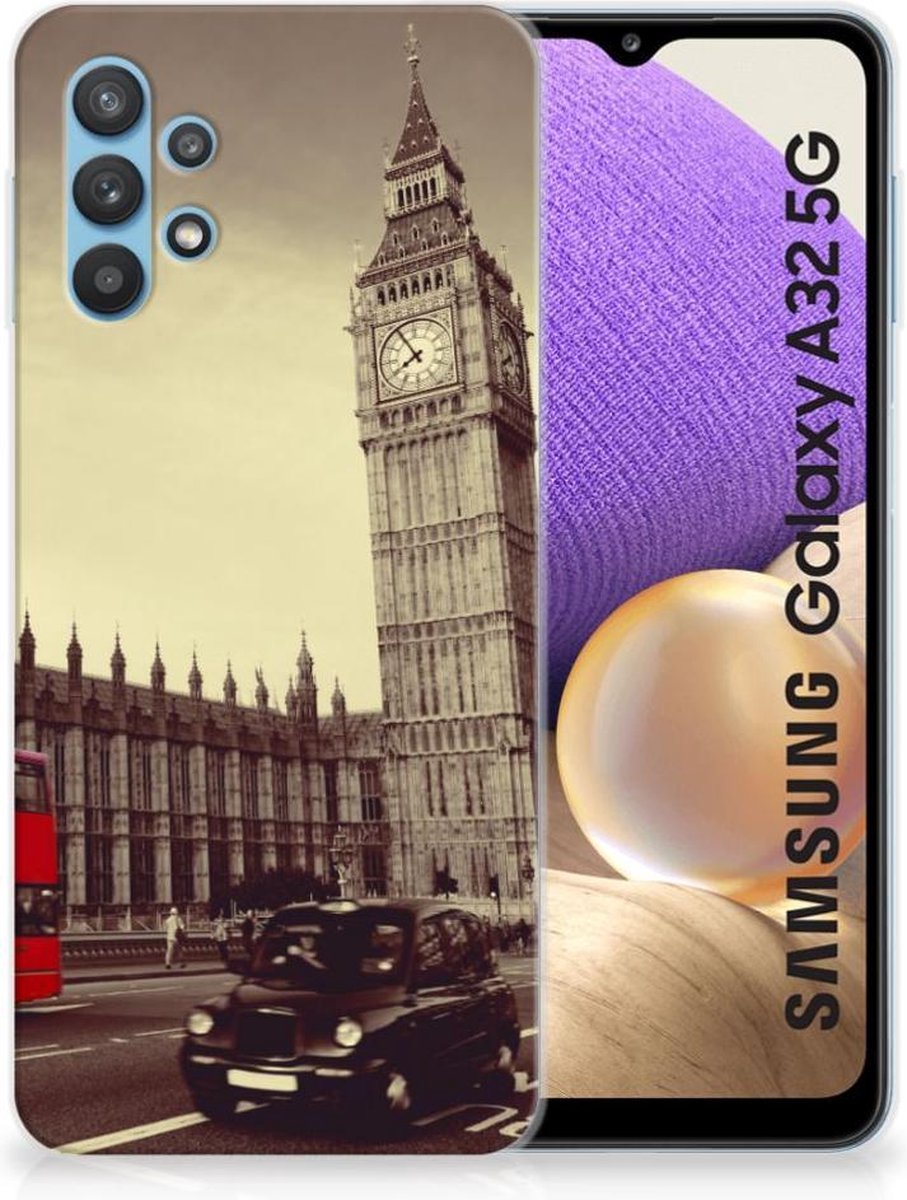 Samsung Galaxy A32 5G Siliconen Back Cover Londen