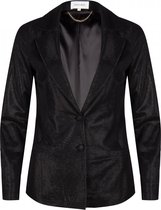 Jacky Luxury Zwarte lurex blazer