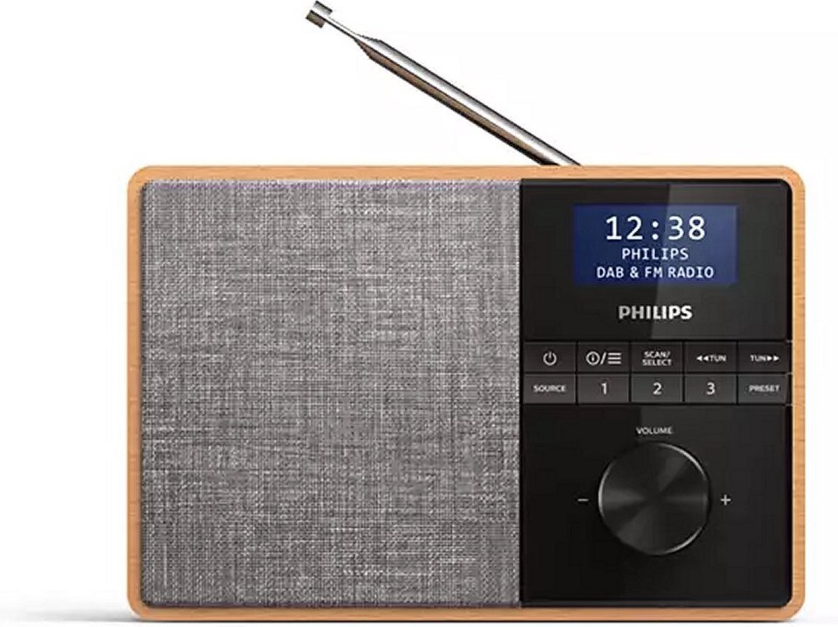 Philips R5505 - Draagbare Radio - Grijs | bol.com