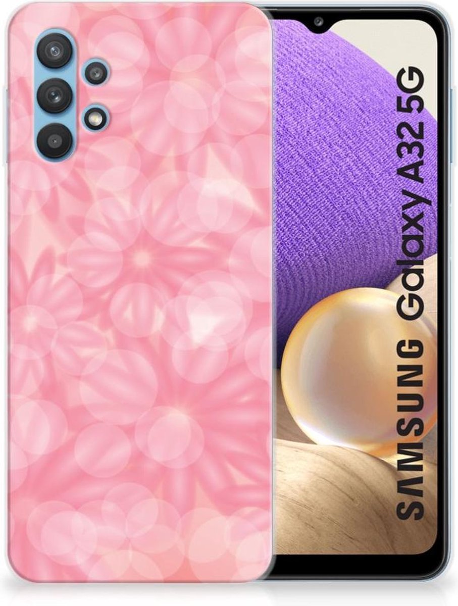 Samsung Galaxy A32 5G TPU Case Spring Flowers