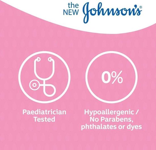 Johnson's - Baby Lotion 0% - 3 x 300 ml - Voordeelverpakking van Johnson's — afbeelding 4