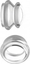 Master Series - Clear Plungers Tepelzuigers - Small