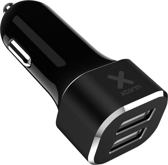 Powercar - chargeur allume cigare 100W double port USB-A et USB-C
