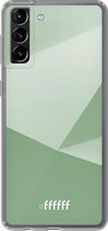 6F hoesje - geschikt voor Samsung Galaxy S21 Plus -  Transparant TPU Case - Fresh Geometric #ffffff