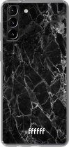 6F hoesje - geschikt voor Samsung Galaxy S21 -  Transparant TPU Case - Shattered Marble #ffffff