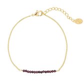 Armband little happiness — Bruin-Goud