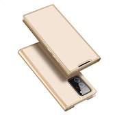 Dux Ducis - pro serie slim wallet hoes - Samsung Galaxy Note 20 - Goud