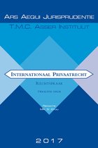 Boek cover Ars Aequi Jurisprudentie - Internationaal privaatrecht Rechtspraak 2017 van 