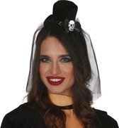 Fiestas Guirca Diadeem Minihoed Dames Polyester Zwart One-size