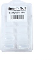 Emmi-Nail Dual Tips, C curve, 100 stuks