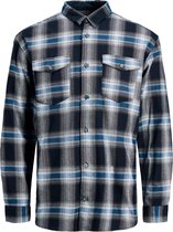 Overhemd Lange Mouw Jack & Jones Blauw dessin - maat S