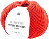 Rico Design Essentials Mega Wool Chunky 009 Rood