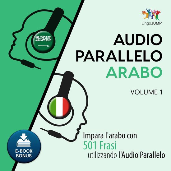 Audio Parallelo Arabo - Impara l'arabo con 501 Frasi utilizz ... - cover