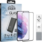Eiger Tempered Glass Case Friendly Gebogen Geschikt voor Samsung Galaxy S21 Plus
