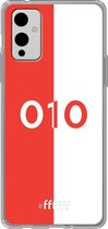 6F hoesje - geschikt voor OnePlus 9 -  Transparant TPU Case - Feyenoord - 010 #ffffff