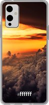 6F hoesje - geschikt voor OnePlus 9 -  Transparant TPU Case - Sea of Clouds #ffffff