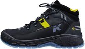 HKS Running Star RS 275 S3 werkschoenen - veiligheidsschoenen - safety shoes - heren - hoog - stalen neus - antislip - ESD - lichtgewicht - Vegan - zwart/geel - maat 45