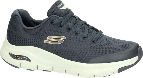 Skechers Arch Fit Heren Sneakers - Donkerblauw - Maat 43 | bol.com