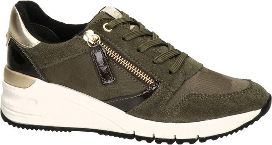 Tamaris Sneakers groen - Maat 37 | bol.com