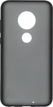 iMoshion Frosted Backcover Motorola Moto G7 / G7 Plus hoesje - Zwart