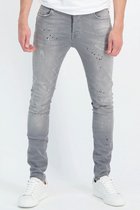 Cars Jeans Cavin Super Skinny 79538 13 Grey Used Mannen Maat - W27 X L34