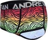 Andrew Christian Pride Zebra Boxer w/ Almost Naked Zwart - MAAT L - Heren Ondergoed - Boxershort voor Man - Mannen Boxershort