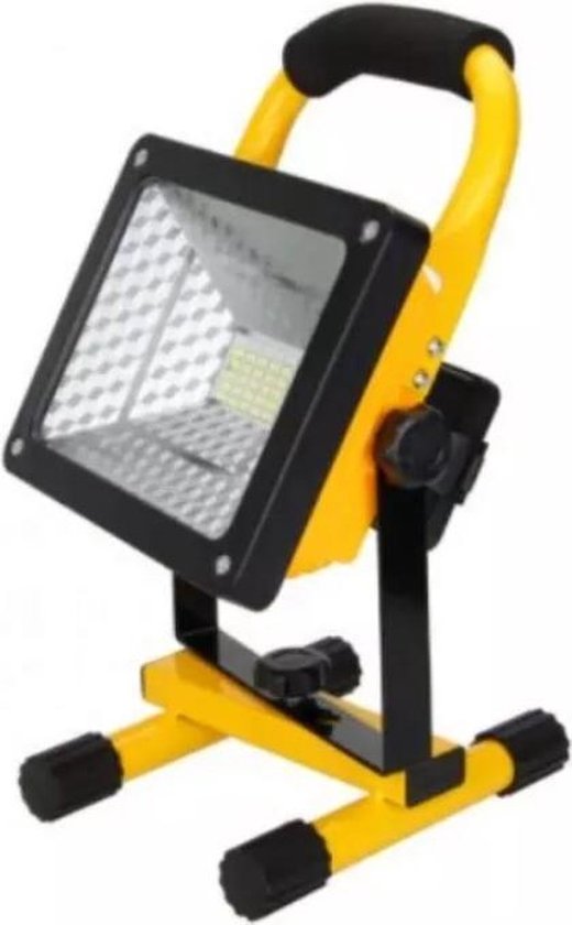 LED à batterie rechargeable LED Spotlight / projecteur puissant pour l'  Plein air -... | bol.com