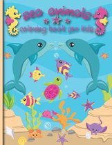 Sea Animal Coloring Book For Kids