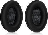 kwmobile 2x oorkussens compatibel met Bose Quietcomfort 15 / QC15 - Earpads voor koptelefoon in zwart