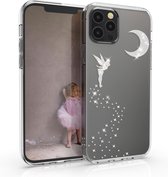 kwmobile telefoonhoesje geschikt voor Apple iPhone 12 / iPhone 12 Pro - Hoesje voor smartphone - Glitterfee design