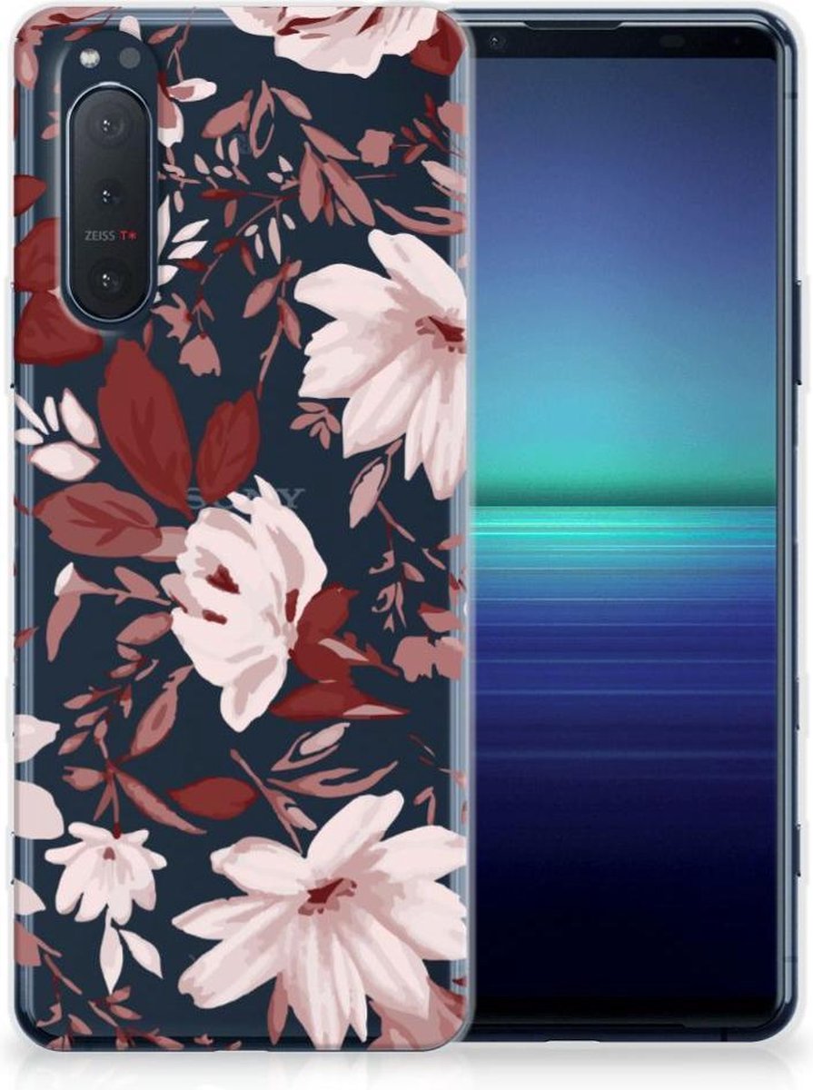 Hoesje maken Sony Xperia 5II Watercolor Flowers