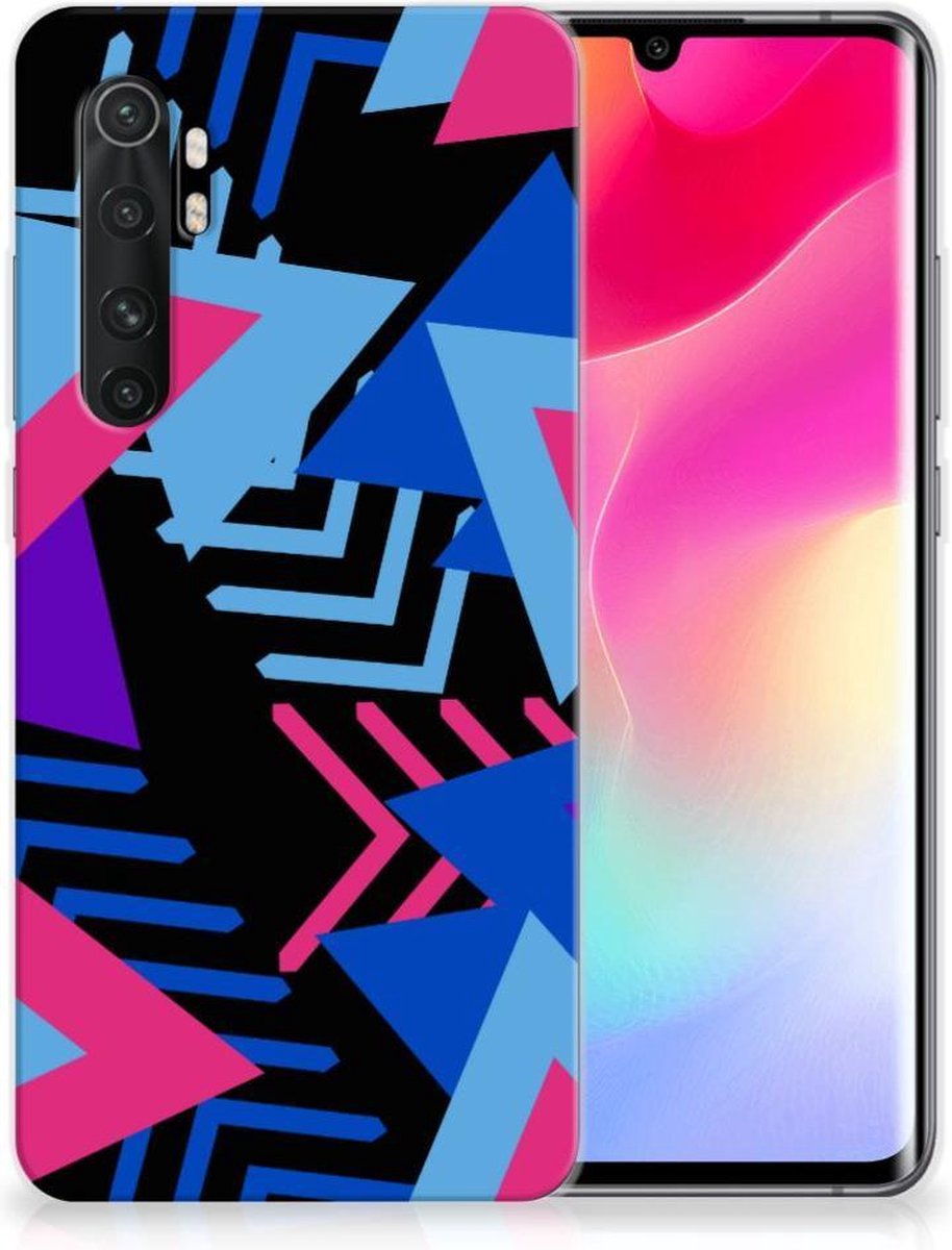Xiaomi Mi Note 10 Lite TPU Hoesje Funky Triangle