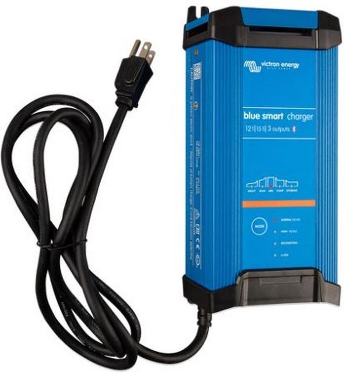 Victron Blue Smart IP22 Acculader 12/20 (3) 120V NEMA 5-15