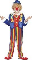 Fiestas Guirca Verkleedpak Clown Junior Polyester Maat 7-9 Jaar