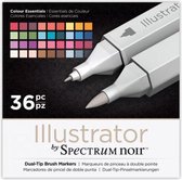 Spectrum Noir Illustrator 36pc Box – COLOUR ESSENTIALS