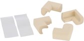 Foam/traagschuim hoekbeschermers voor de baby - 4x stuks - voor tafel / kasten - Tafelhoek beschermer